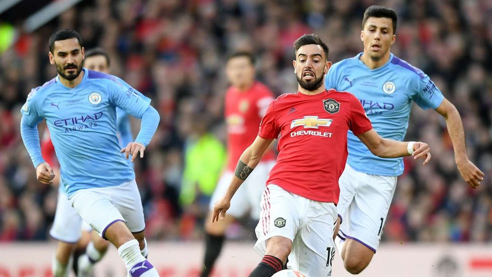ilkay gundogan bruno fernandes rodri manchester city united 2019 20 1su10njibp44s1ryiyy0baonw0