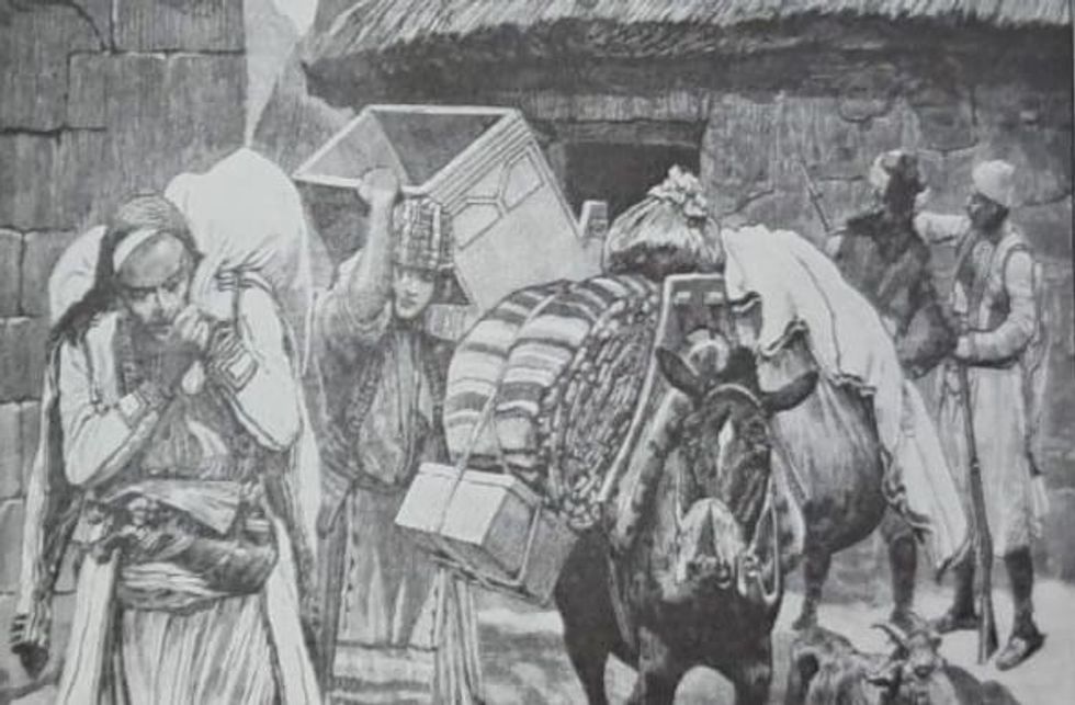 Dëbimi i shqiptarëve nga Sanxhaku i Nishit dhe pritja e tyre nga administrata osmane