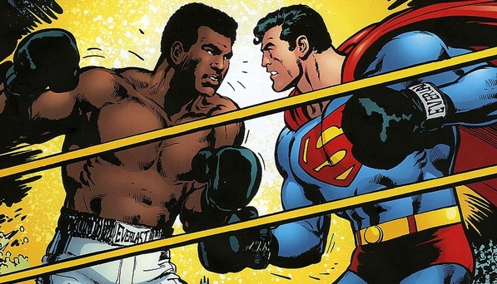 Image result for ali vs superman