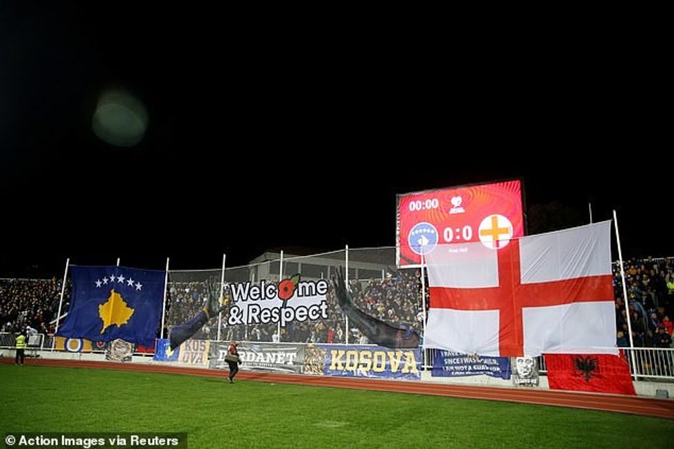 Image result for kosovo vs england