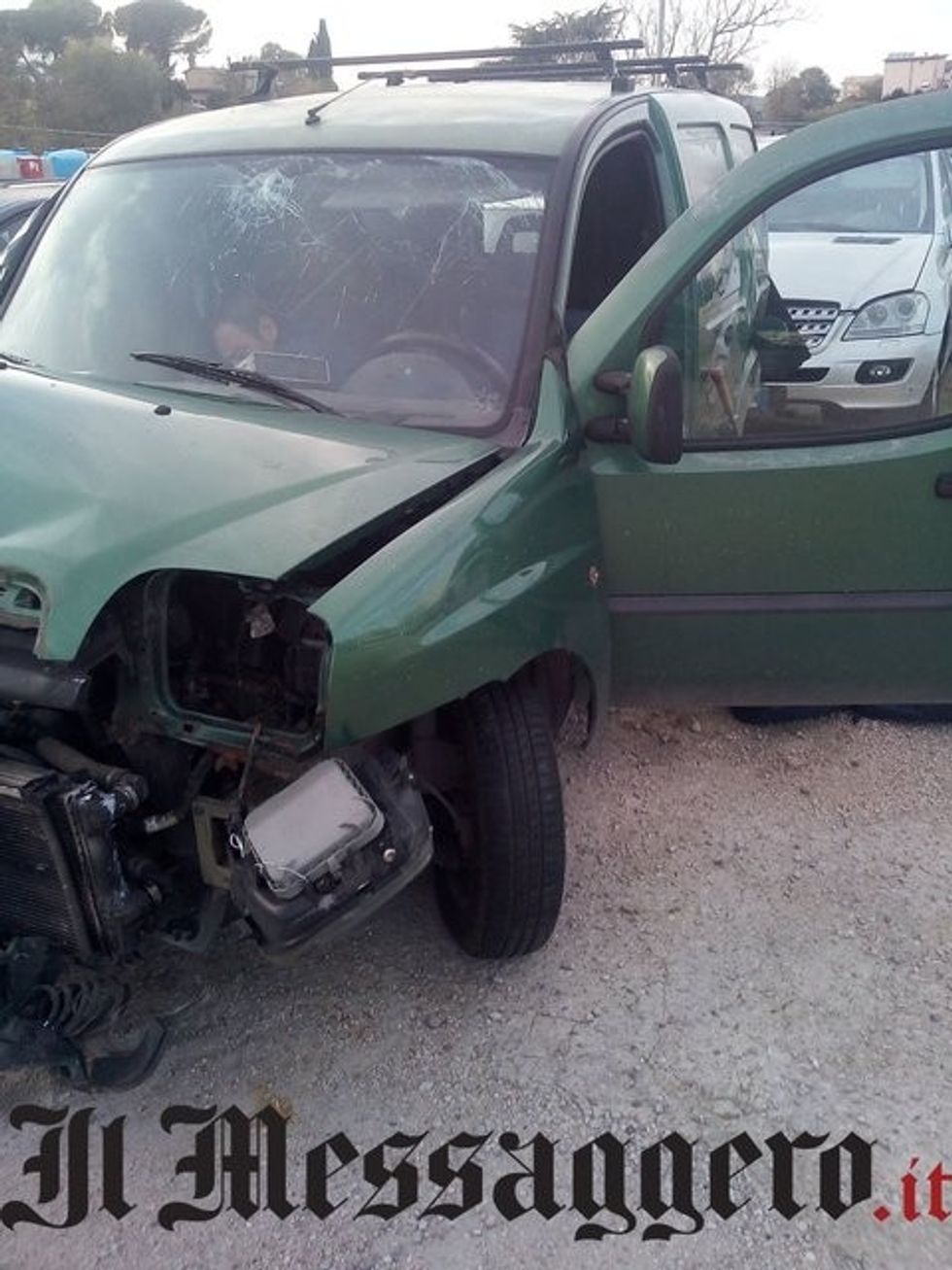 Image result for Romagnoli in car crash