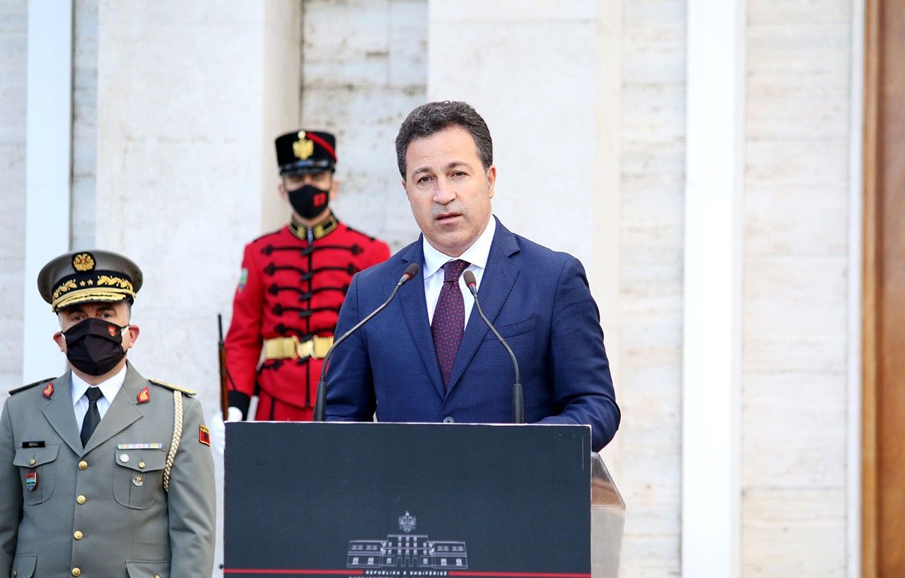 Kryetari i Kuvendit të Shqipërisë, Niko Peleshi viziton Kosovën Kryetari i Kuvendit të Shqipërisë, Niko Peleshi viziton Kosovën