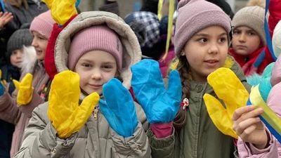 2022/04/Ukrainian-children-celebrate-the-Day-of-Unification-.jpg