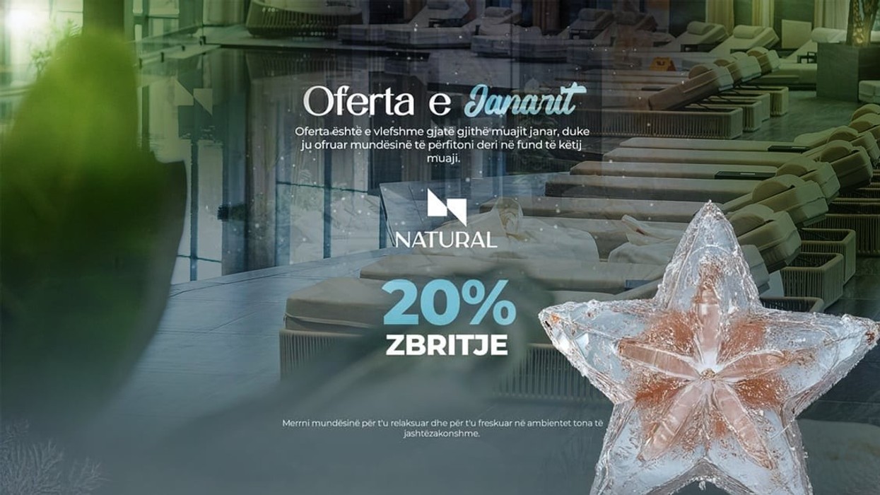 Filloni vitin me relaks - Zbritje ekskluzive në Natural Pool & Spa për një fillim të freskët