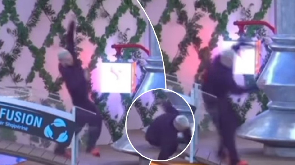 Gjesti për pak sa nuk rrëzohet keq në Big Brother VIP Albania - videoja bëhet virale