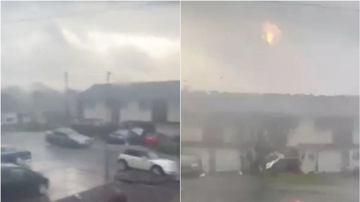 Një “mini-tornado rrëmbeu çatinë e një shtëpie” - vetëm disa orë para se stuhia Eowyn të mbërrijë në Mbretërinë e Bashkuar