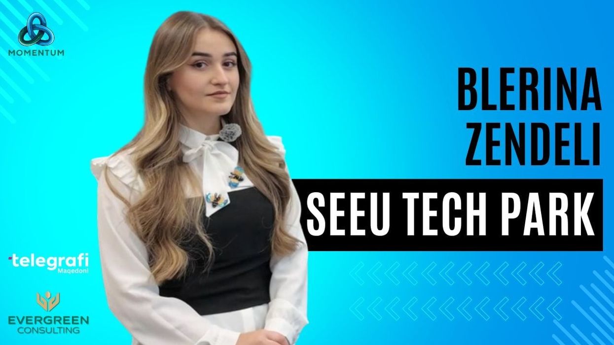 Fillon emisioni "Momentum", e ftuara e parë Blerina Zendeli nga SEEU Tech Park