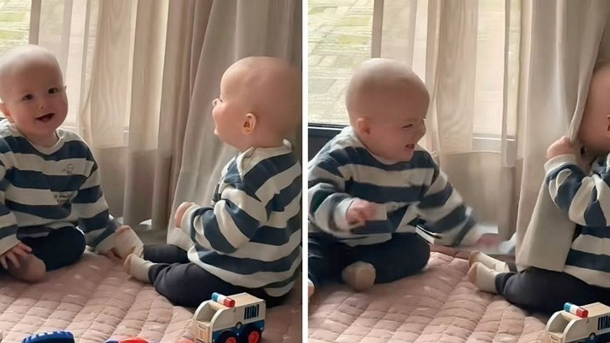 Binjakët fituan zemrat e publikut me kërcimin e tyre me perde, skena është shumë e lezetshme