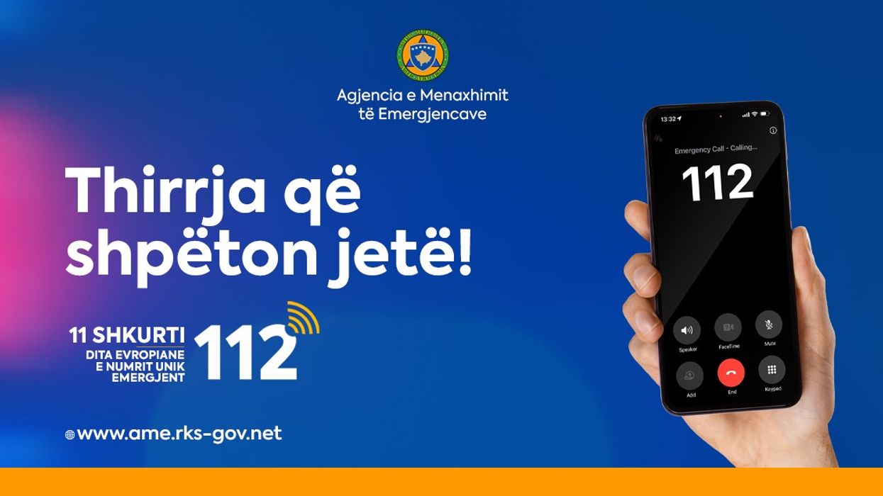 Thirrja që shpëton jetë – sot shënohet dita Evropiane e numrit emergjent 112