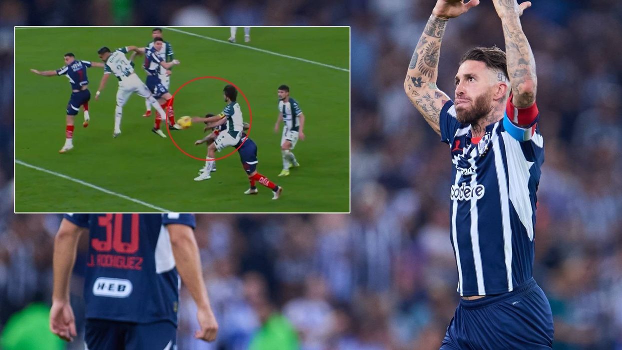 Sergio Ramos shënon golin e parë në Meksikë, festë e veçantë nga ai