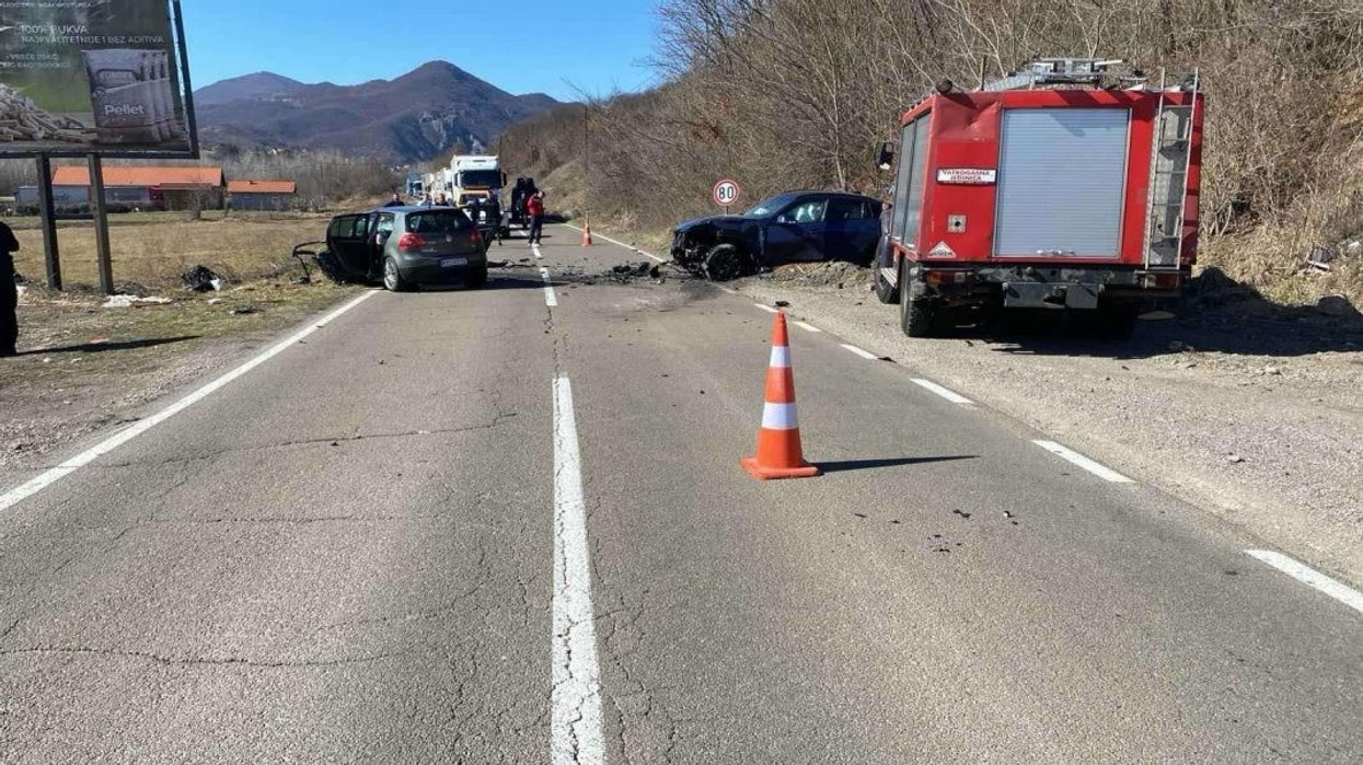 Gjashtë të lënduar në një aksident në Leposaviq, policia jep detaje