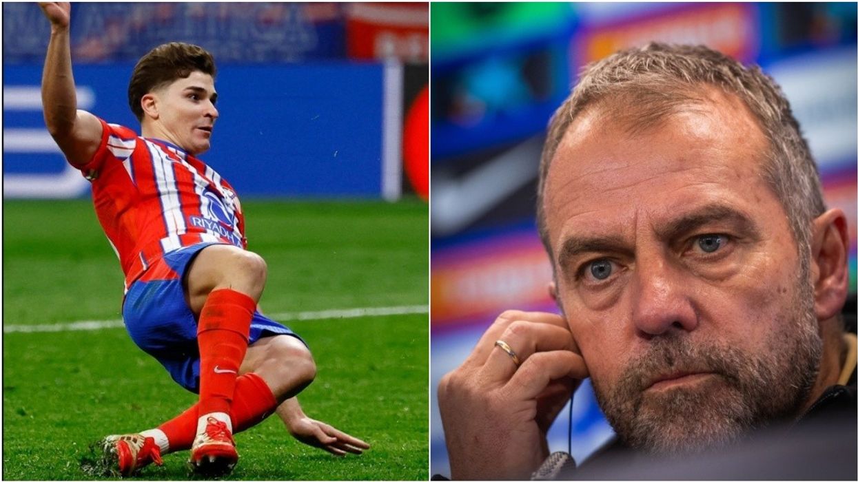 Hansi Flick speaks about Julian Alvarez's cancelled penalty against Real Madrid - Telegraph