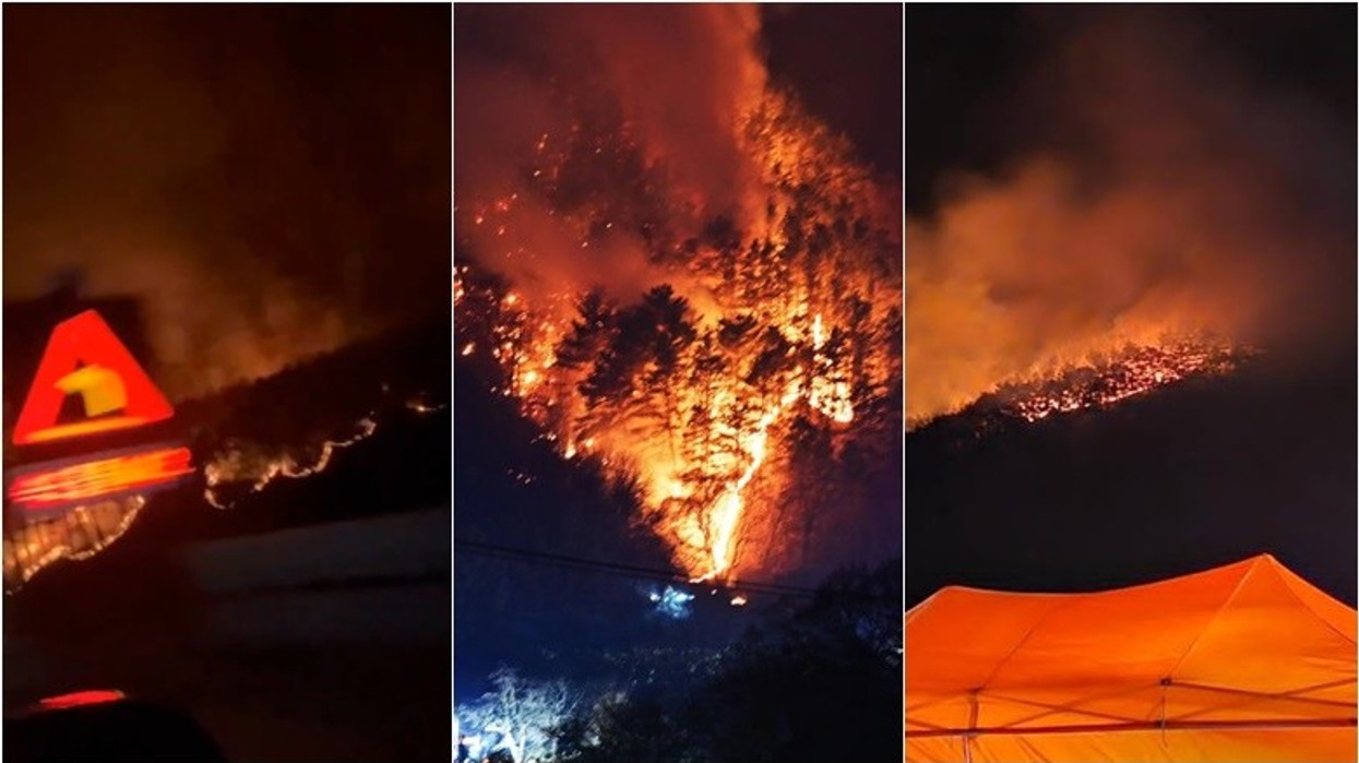Katër të vdekur, Koreja e Jugut po lufton me zjarret vdekjeprurëse në juglindje, ndërsa mijëra njerëz janë evakuuar