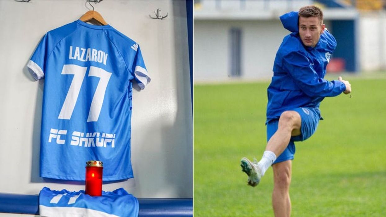 Gjesti i madh i FC Shkupit: Tërhiqet fanella me numër 77, kontrata e Llazarovit do t'i paguhet familjes