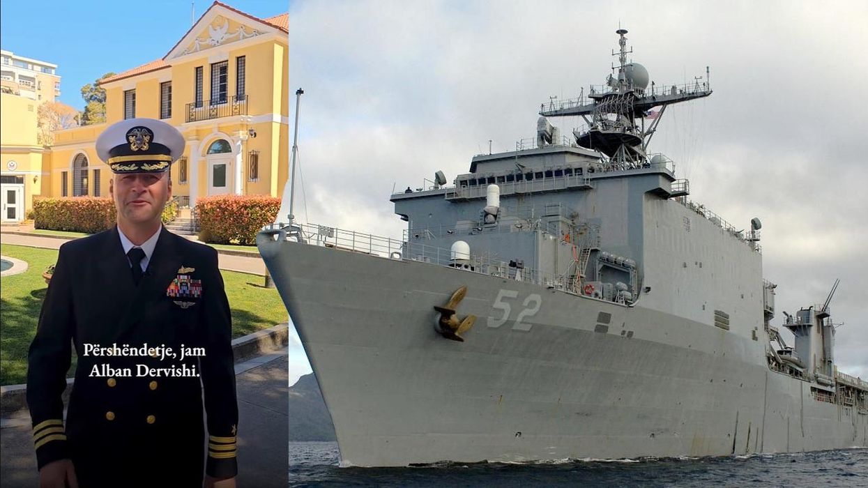 Shqiptari merr drejtimin e anijes luftarake amerikane USS Pearl Harbor