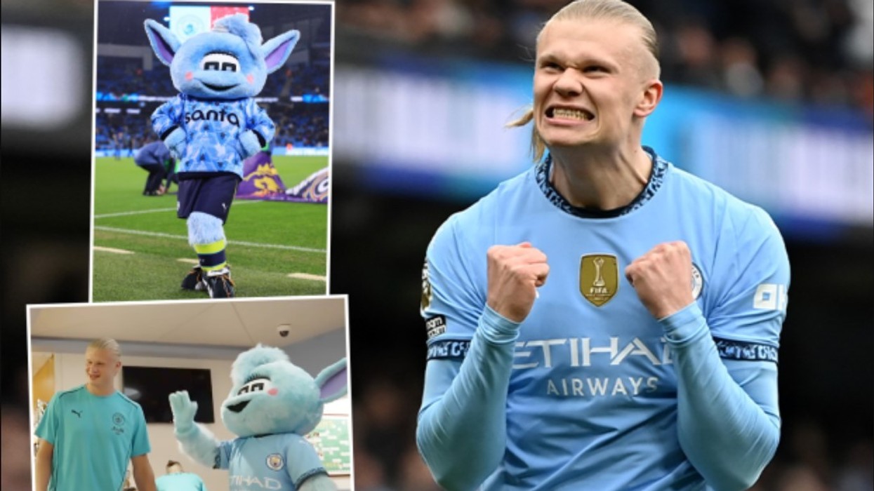 Haaland raportohet në polici pasi goditi maskotën e Manchester Cityt