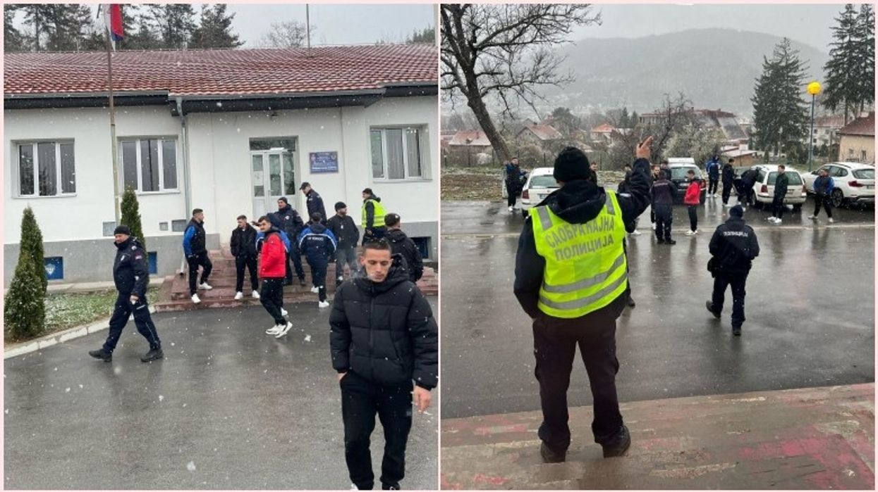 Skandaloze/ Policia serbe bastisë zhveshtoren e futbollistëve të Tërnocit pas ndeshjes