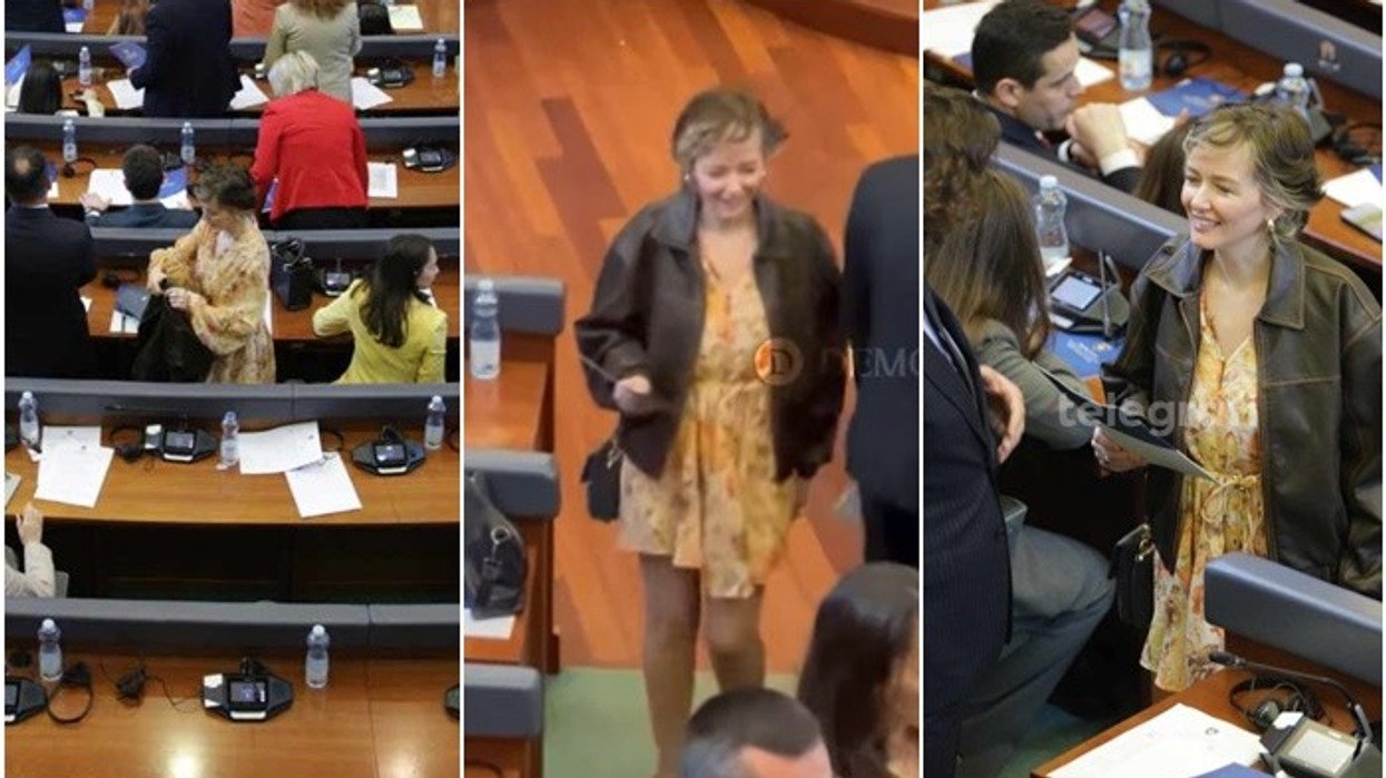 Adriana Matoshi mori vëmendje me paraqitjen në seancën konstituive