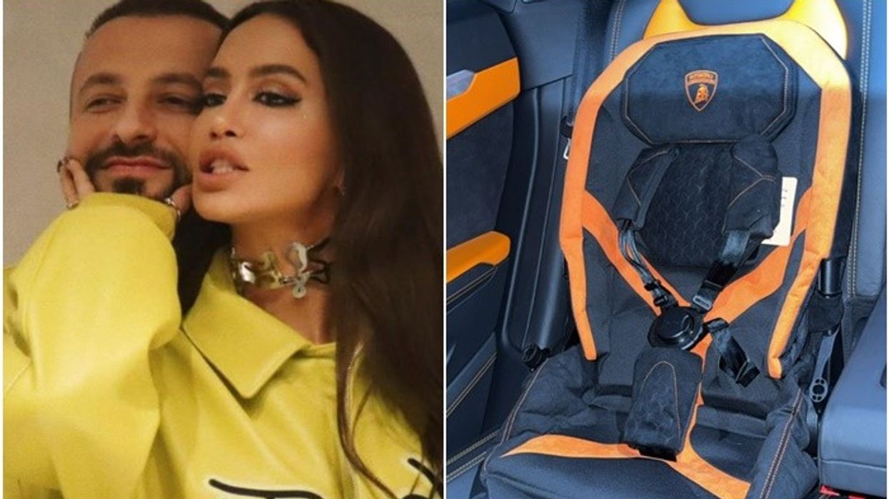 I blenë karrocë ‘Lamborghini’ djalit të tyre, burri i Dafina Zeqirit kapet keq me komentuesit: Ejani ju adoptoj për një Golf 2