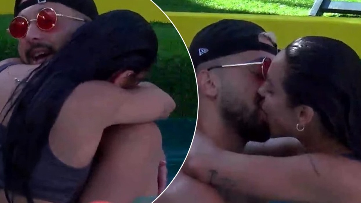 Mes puthjesh dhe përqafimesh në pishinë, Gjesti dhe Egli kalojnë momentet e fundit së bashku në Big Brother VIP Albania