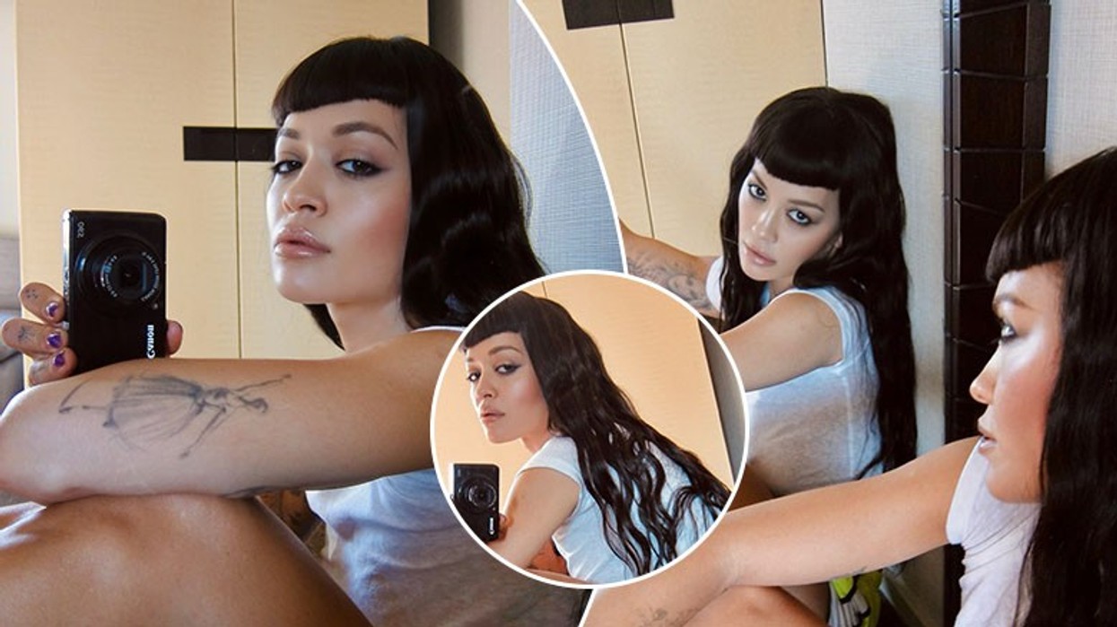 Rita Ora ndryshon stil, duket ndryshe në të zeza - larg nga pamja e zakonshme prej biondeje kaçurrele