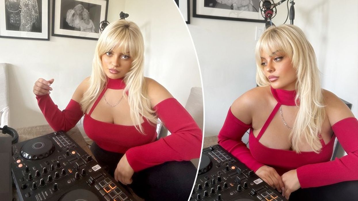 Bebe Rexha duket bukur në ngjyrat kuq e zi, ndërsa merr vëmendjen me modelin e ri të flokëve me baluke