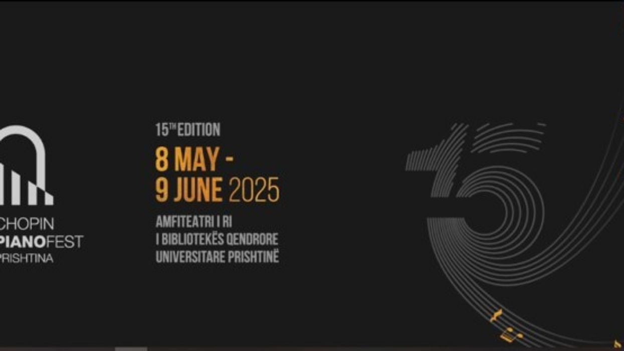 Më 8 maj, Festivali “Chopin Piano Fest Prishtina” kthehet me edicionin e 15-të