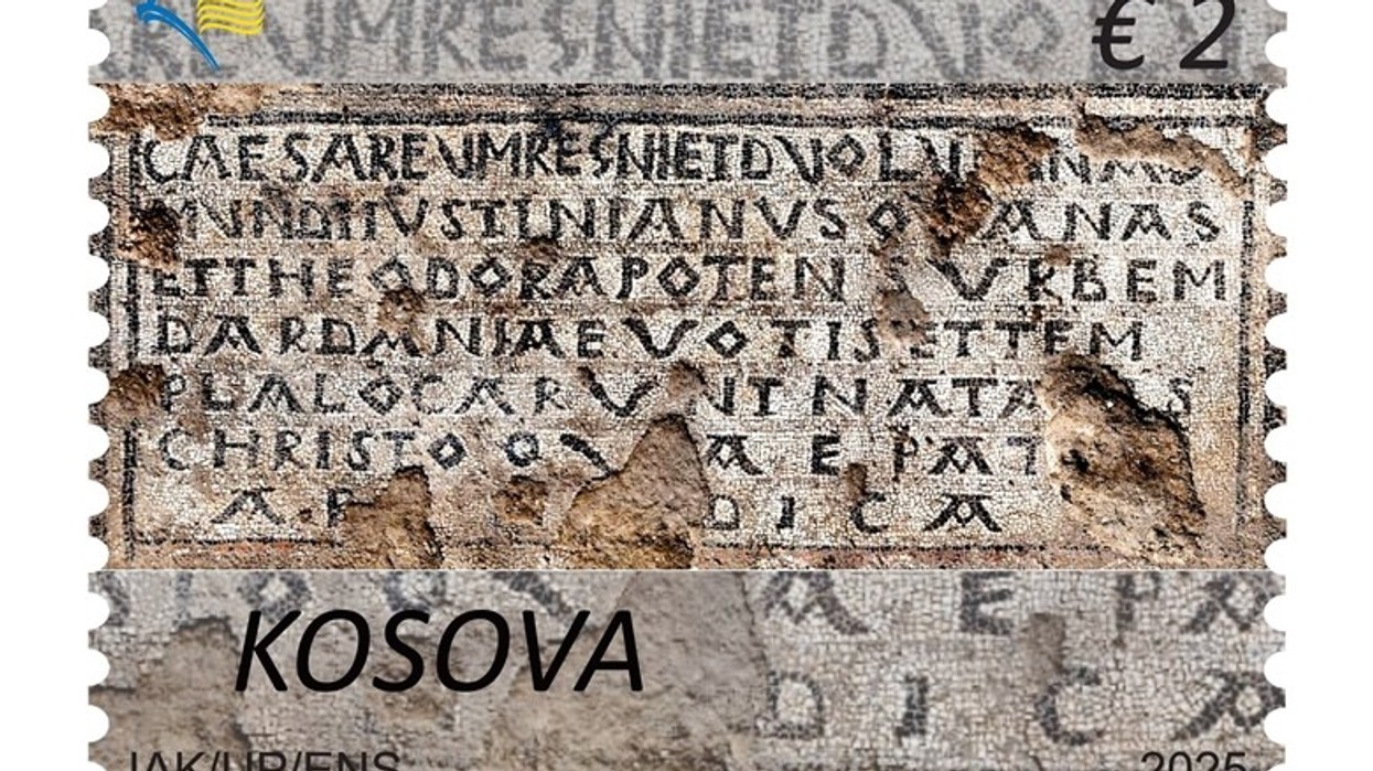 “Zbulimet kombëtare arkeologjike - Ulpiana 2023” në pulla postare