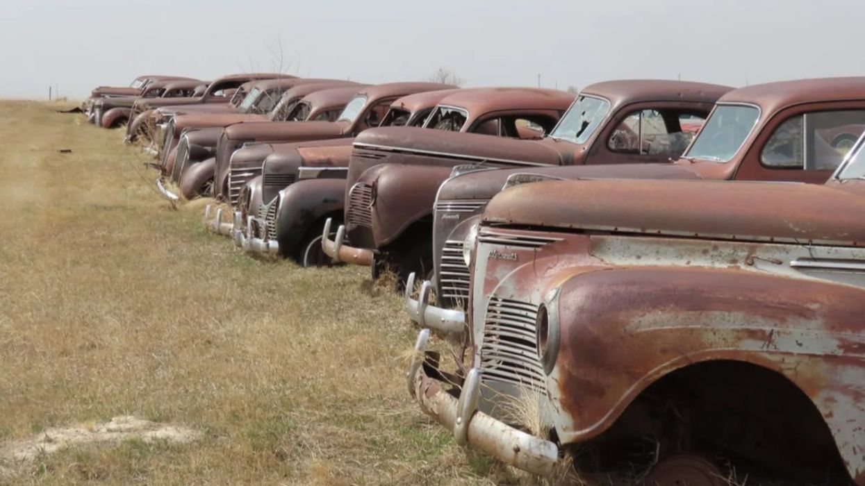 Një "thesar në zemër të Dakotës së Veriut" - rreth 300 makina klasike amerikane pritet të dalin në ankand