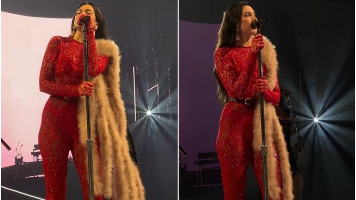 Dua Lipa mahnit publikun në Madrid, ndërsa interpreton një këngë të Enrique Iglesias në spanjisht