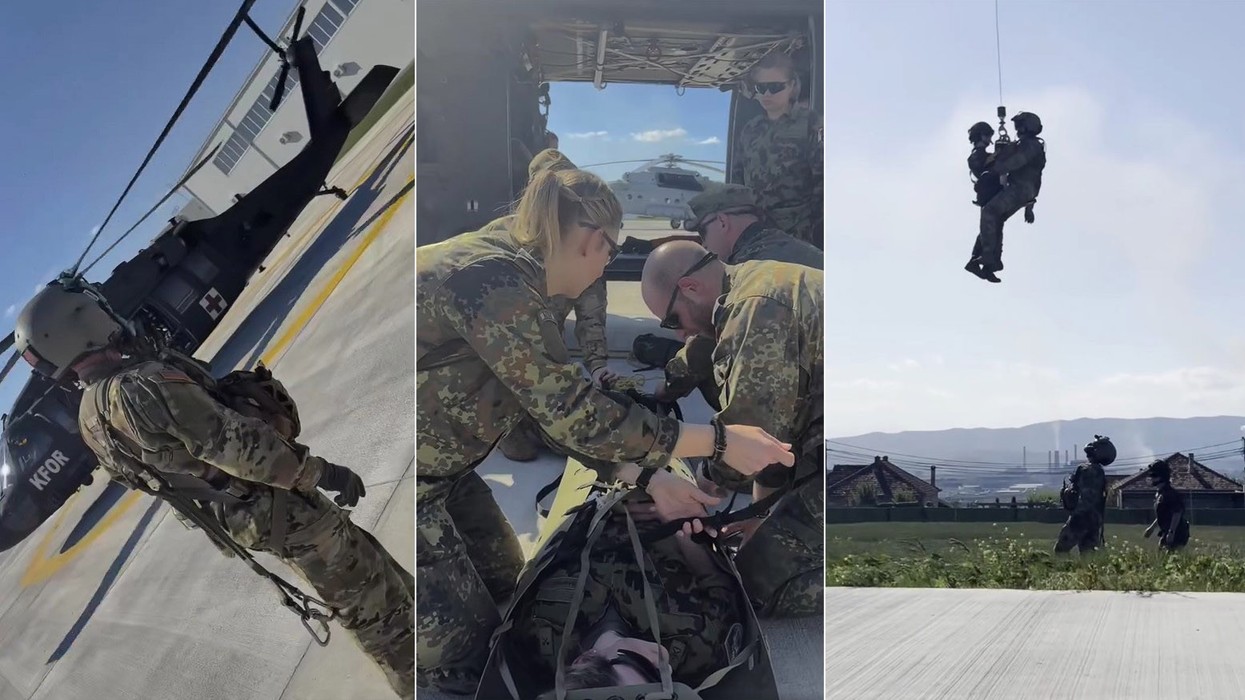 Njësitet mjekësore të 4 ushtrive mbajnë stërvitje në Kampin Film City në Prishtinë