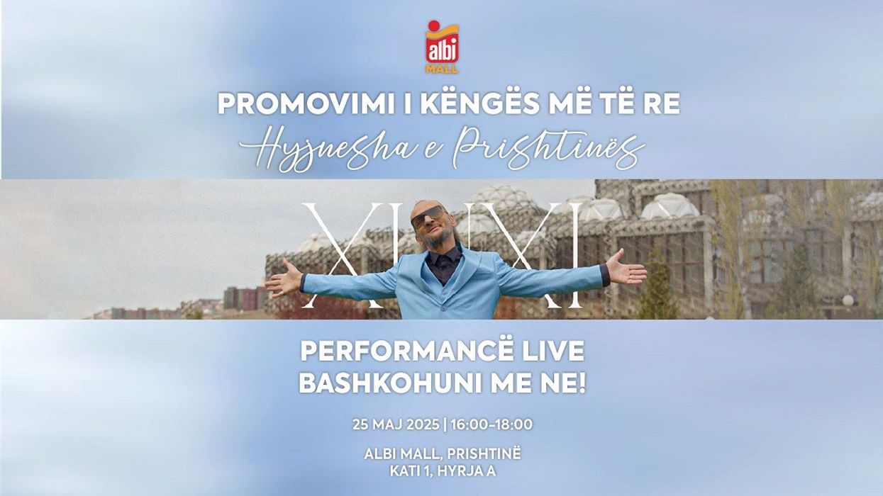 Xuxi promovon këngën e re “Hyjnesha e Prishtinës” me performancë live në Albi Mall