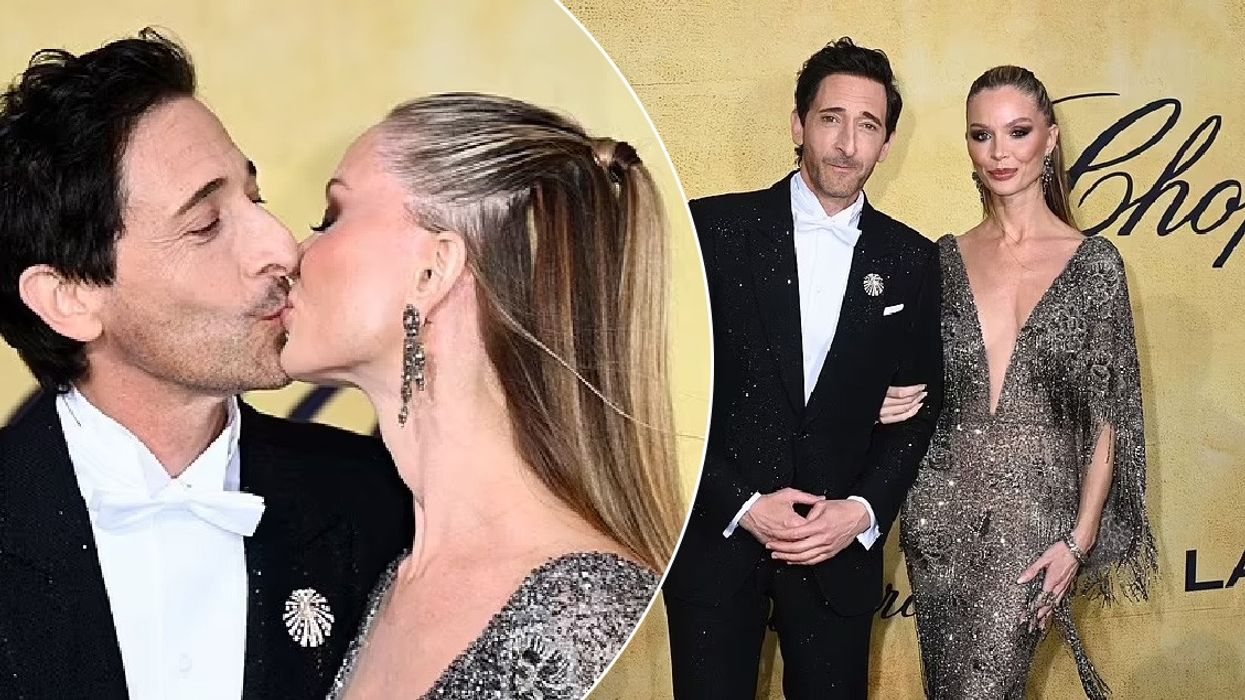 Adrien Brody dhe Georgina Chapman ndajnë një moment romantik në Festivalin e Filmit në Kanë