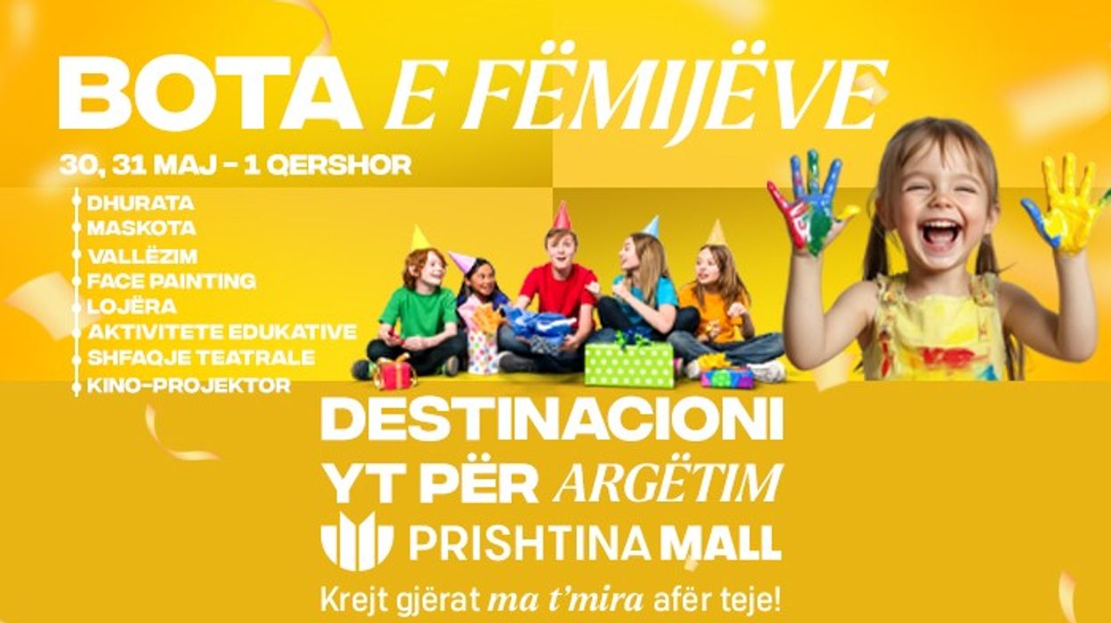 Prishtina Mall feston Ditën e Fëmijëve me shumë aktivitete magjike!