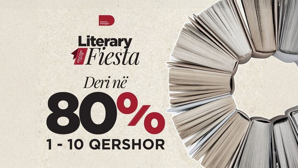 Libraria Dukagjini organizon edicionin e II-të të “Festës Letrare”, ofron zbritje deri në 80%