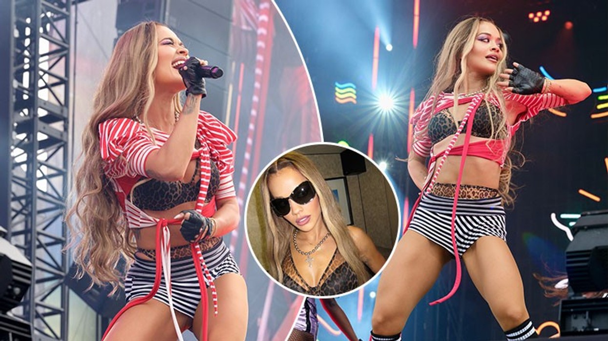 Rita Ora shkëlqen me performancën dhe dukjen e saj në 'World Pride Music Festival 2025' në Uashington