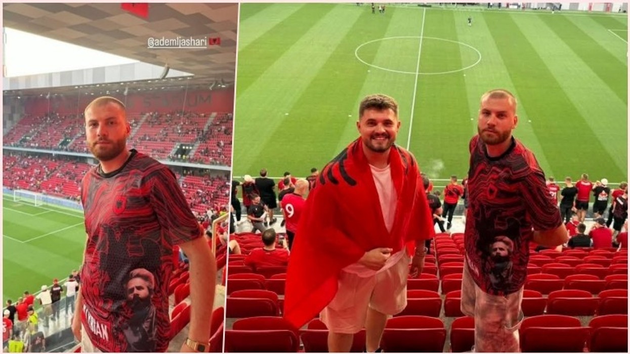 Hamza dhe Ademi, dy trashëgimtarët e familjes Jashari, në “Air Albania” për të përkrahur Kombëtaren