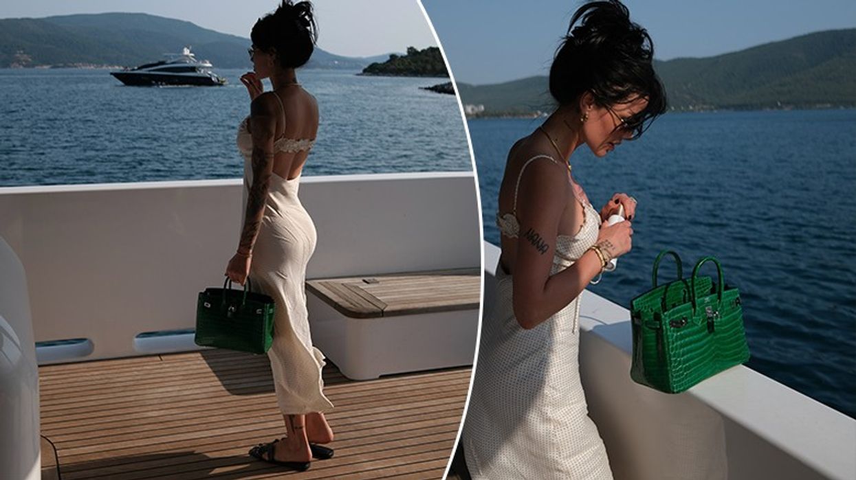 Morena Taraku shkëlqen me stil elegant, ndërsa pozon në jahtin luksoz gjatë pushimeve të verës