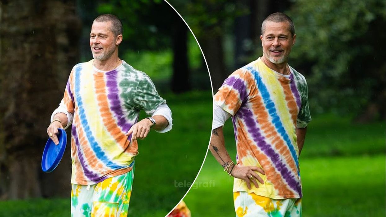 Brad Pitt befasoi me një stil të ri gjatë daljeve në New York