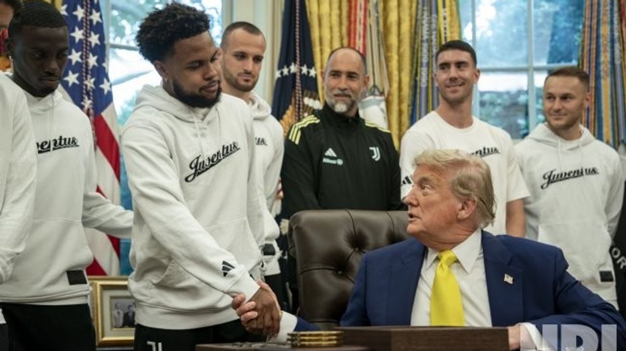 Juventusi mysafirë të Donald Trump - presidenti u flet për shumë gjëra jashtë sportit