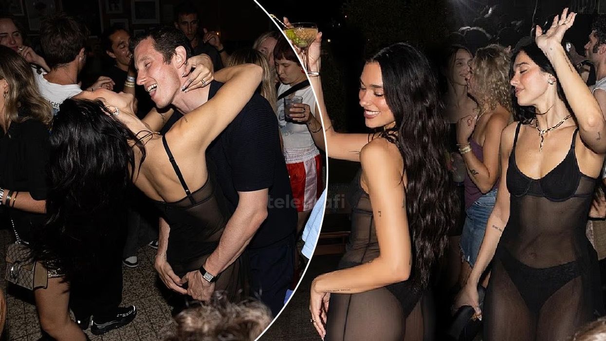 Dua Lipa shkëlqen në një fustan transparent në festën pas koncertit madhështor në Wembley – feston me Callum Turner