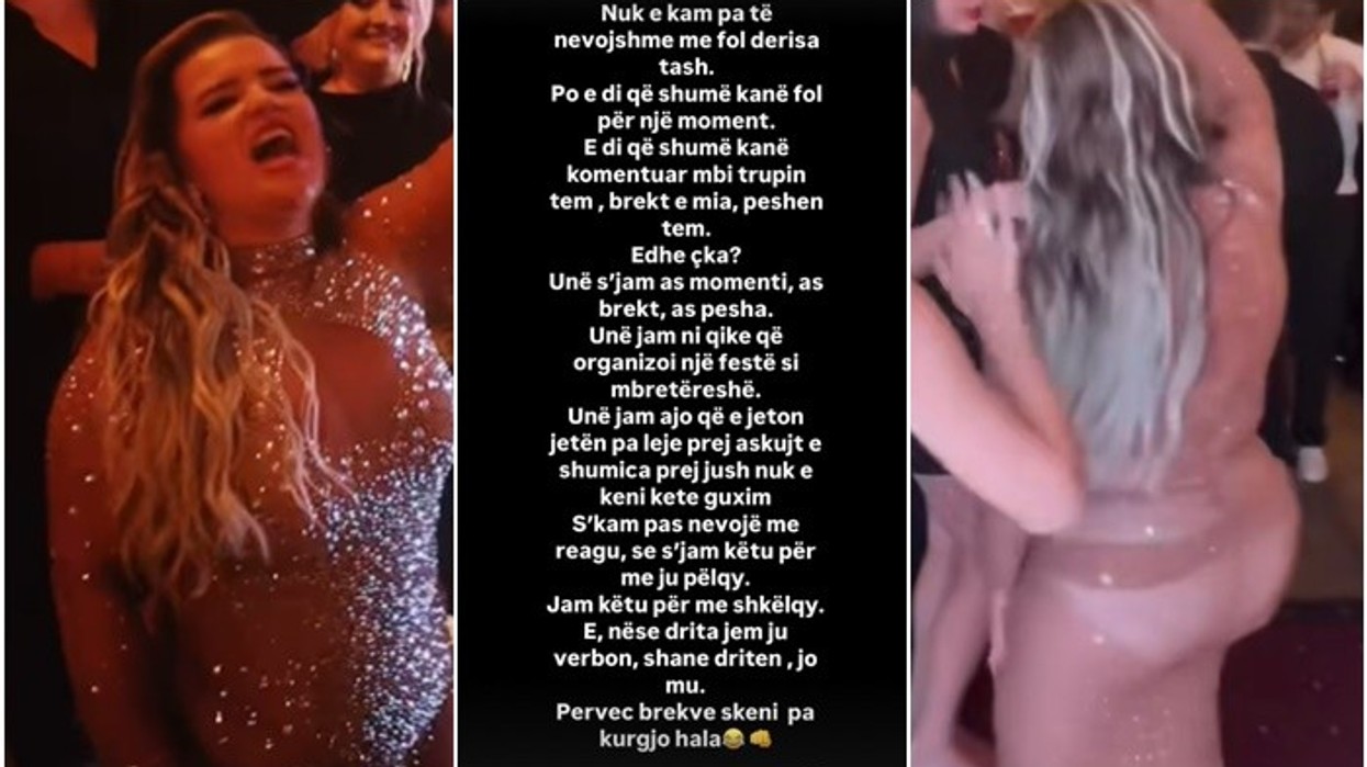 Iu dukeshin edhe të brendshmet, Gresa Gashi reagon mbi komentet negative për paraqitjen në ditëlindje