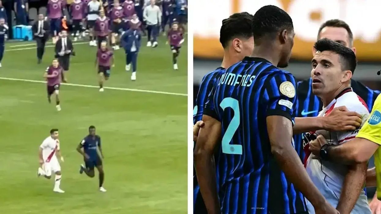 Skena kaotike pas eliminimit së River Plate nga Kupa e Botës për Klube, lojtarët u grindën dhe më pas vrapuan drejt dhomave të zhveshjes