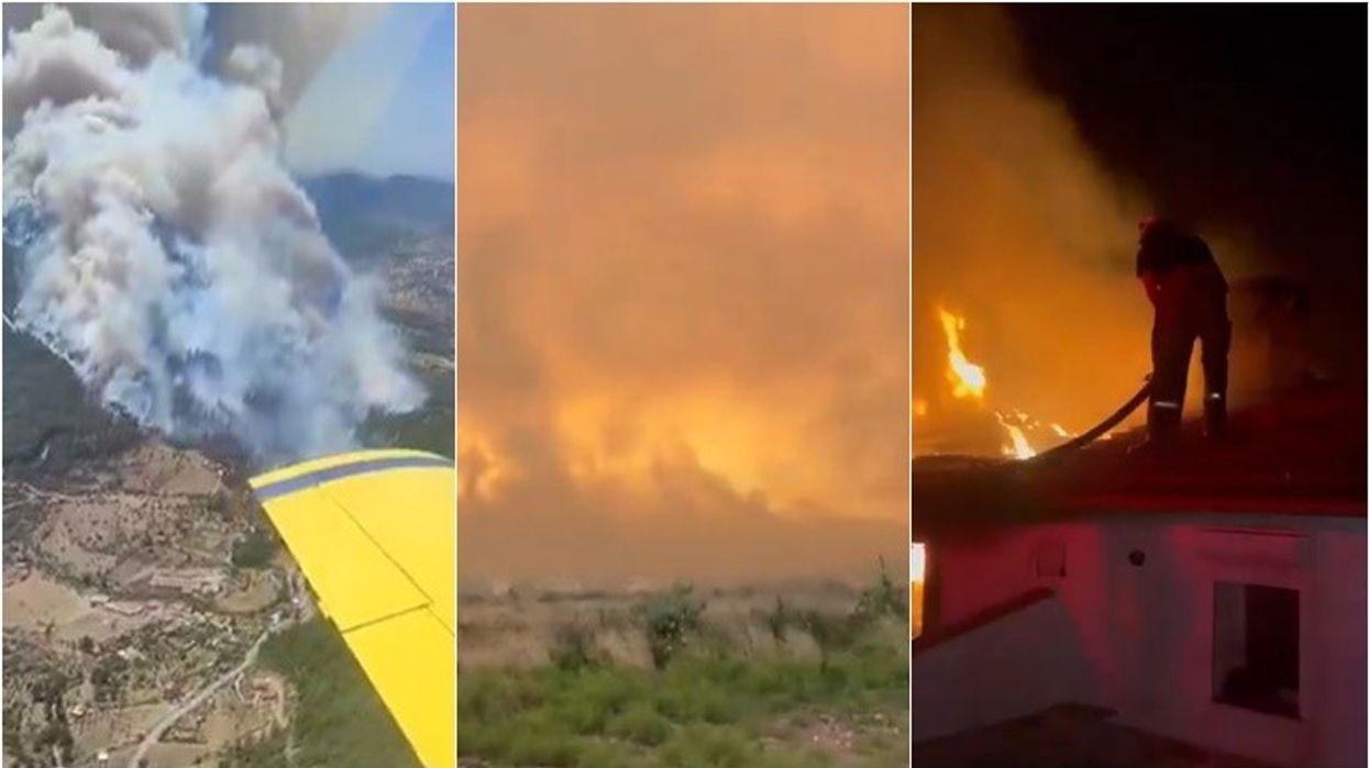 Zjarrfikësit në Turqi “po luftojnë” për të vënë nën kontroll zjarret në dy zona të Izmirit