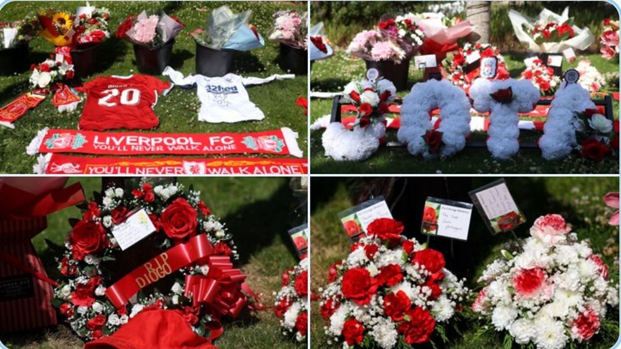 Tifozët mblidhen në Anfield për të vendosur lule dhe bërë homazhe për Jotan