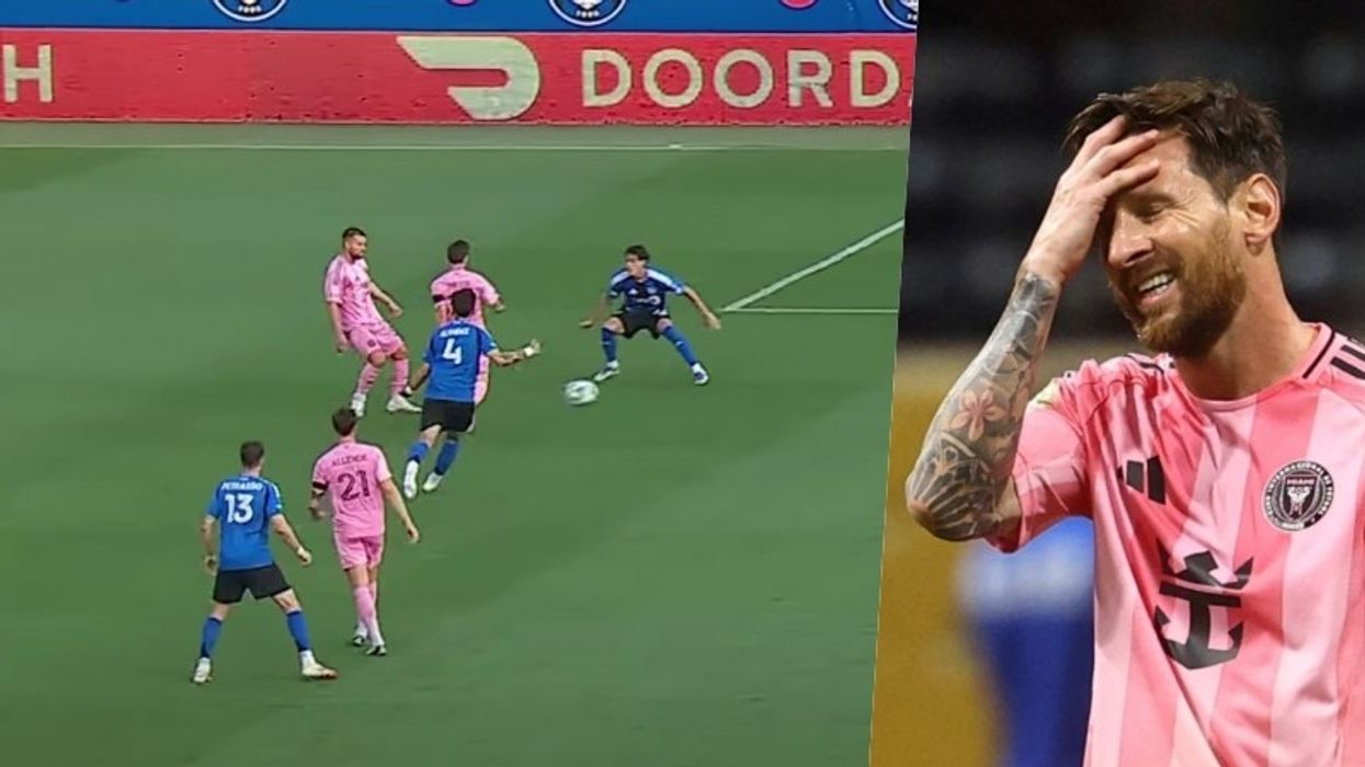 Messi siç nuk e keni parë kurrë, me një gabim trashanik asiston te goli i skuadrës kundërshtare