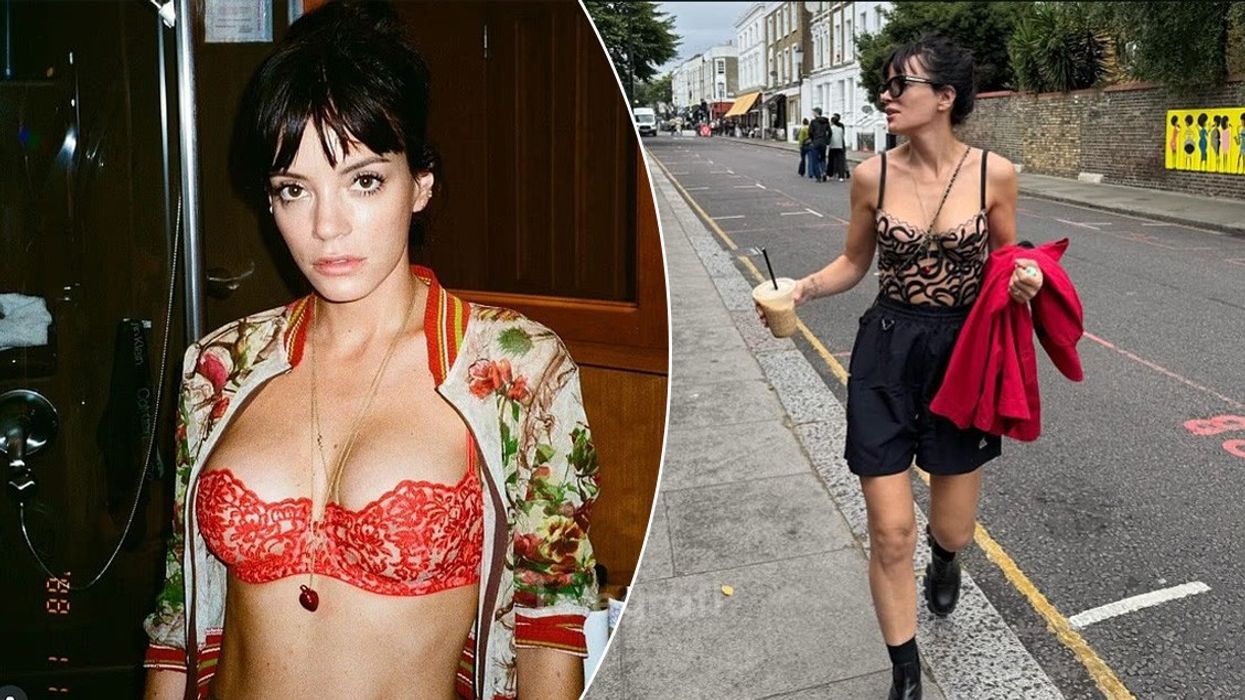 Lily Allen provokon me të brendshme të kuqe, tregon me krenari rezultatet e operacionit të gjoksit