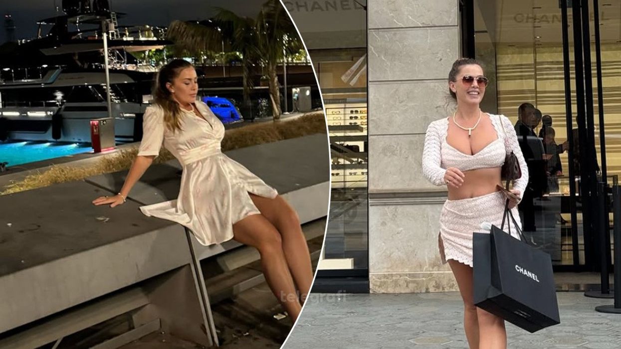 Olta Gixhari shkëlqen në Barcelonë me paraqitje elegante dhe tërheqëse