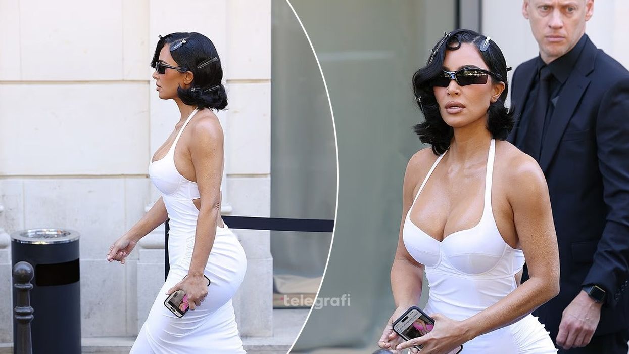Kim Kardashian bën bujë me veshjet e Balenciaga-s dhe kapet duke kërkuar veten në Google