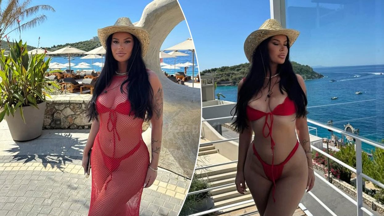 Santiana Maloku mahnit me paraqitjen e saj verore në bregdetin shqiptar